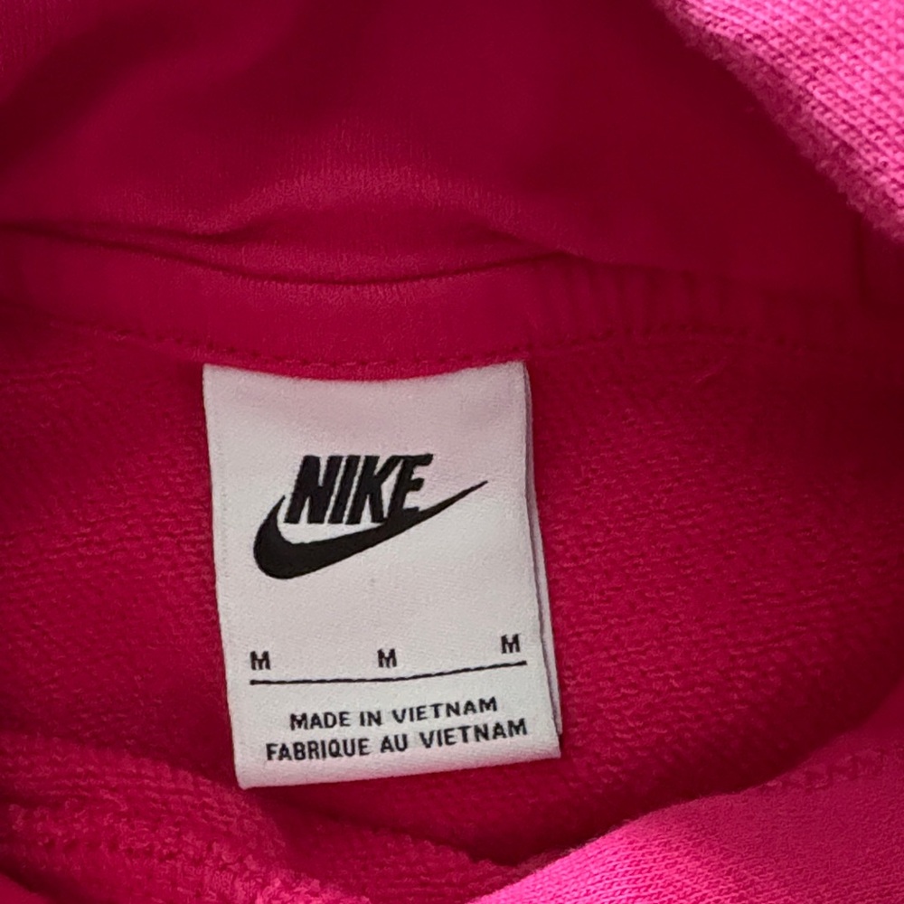 Nike Women's Vibrant Pink Hoodie - Picture 2 of 3